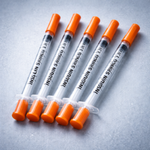 5x Insulinspritzen 1ML